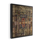 Ziegler Sultanabad West Persian Rug Print Framed Canvas Print Gallery Image 2