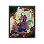 Art Nouveau Ladies - Gustav Klimt Framed Canvas Print Gallery Image 8