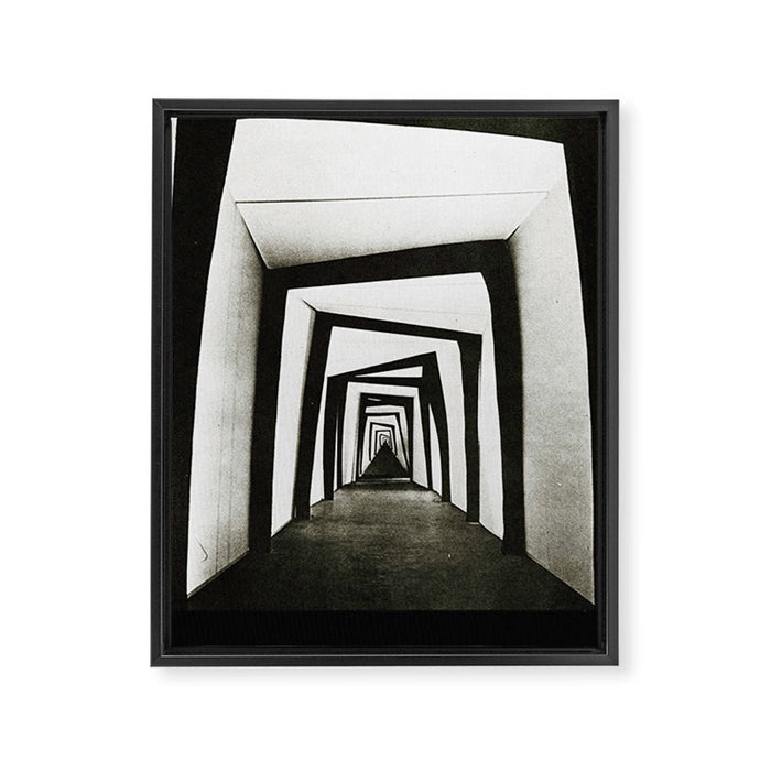 Cabinet of Dr Caligari film still Framed Canvas Print Gallery Image 1