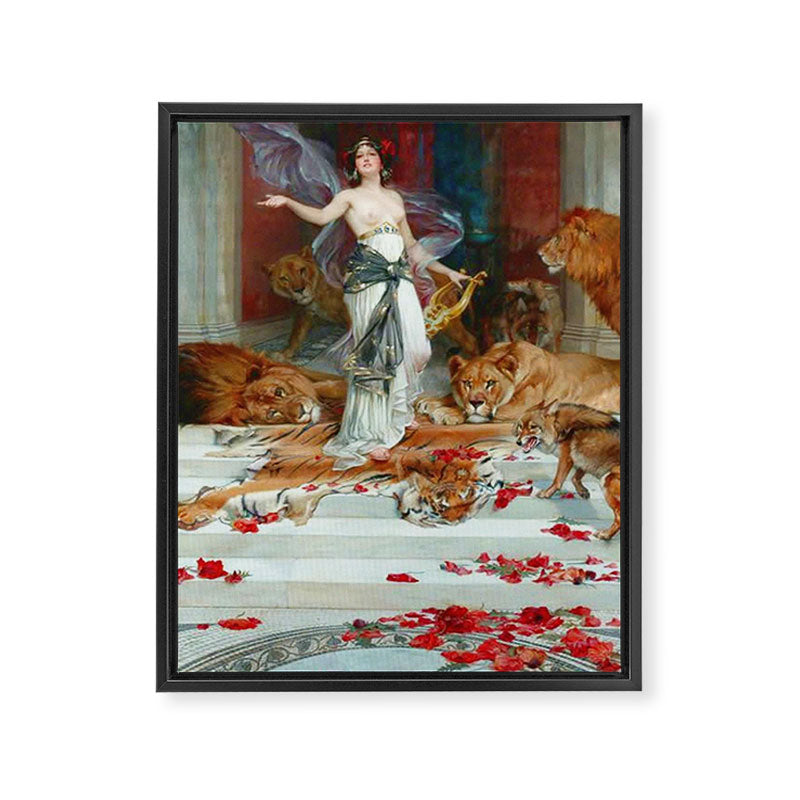 Circe by Wright Barker (1889) Framed Canvas Print Gallery Image 6