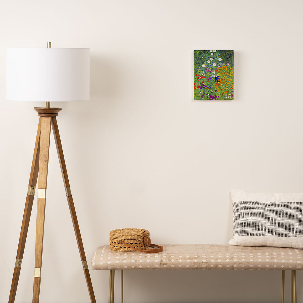Flower Garden - Gustav Klimt Canvas Print Gallery Image 2