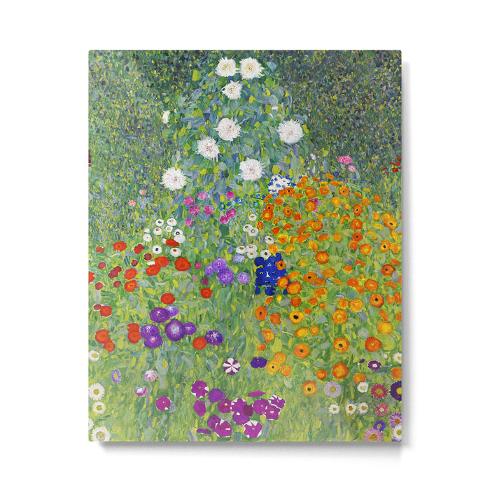 Flower Garden - Gustav Klimt Metal Print Gallery Image 1