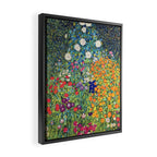 Gustav Klimt Flower Garden 2 Framed Canvas Print Gallery Image 2