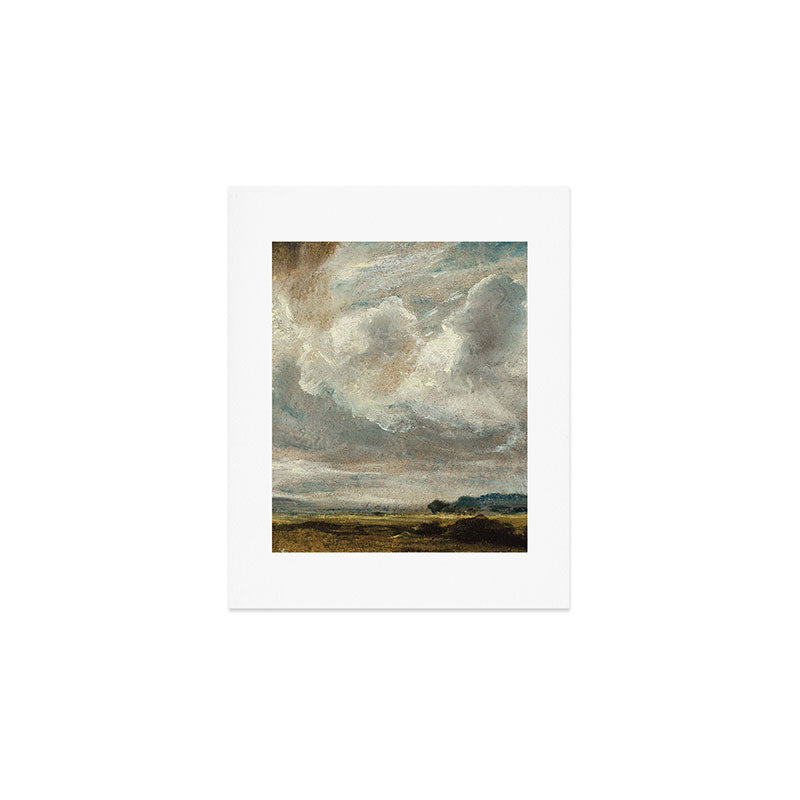 Landscape with clouds by John Constable Art Print Gallery Image 1