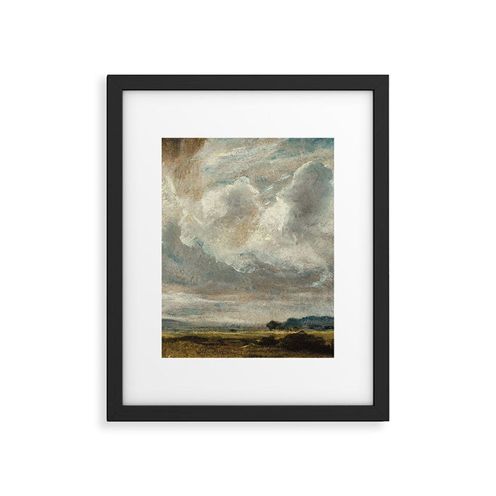 Landscape with clouds by John Constable Framed Art Print Gallery Image 1