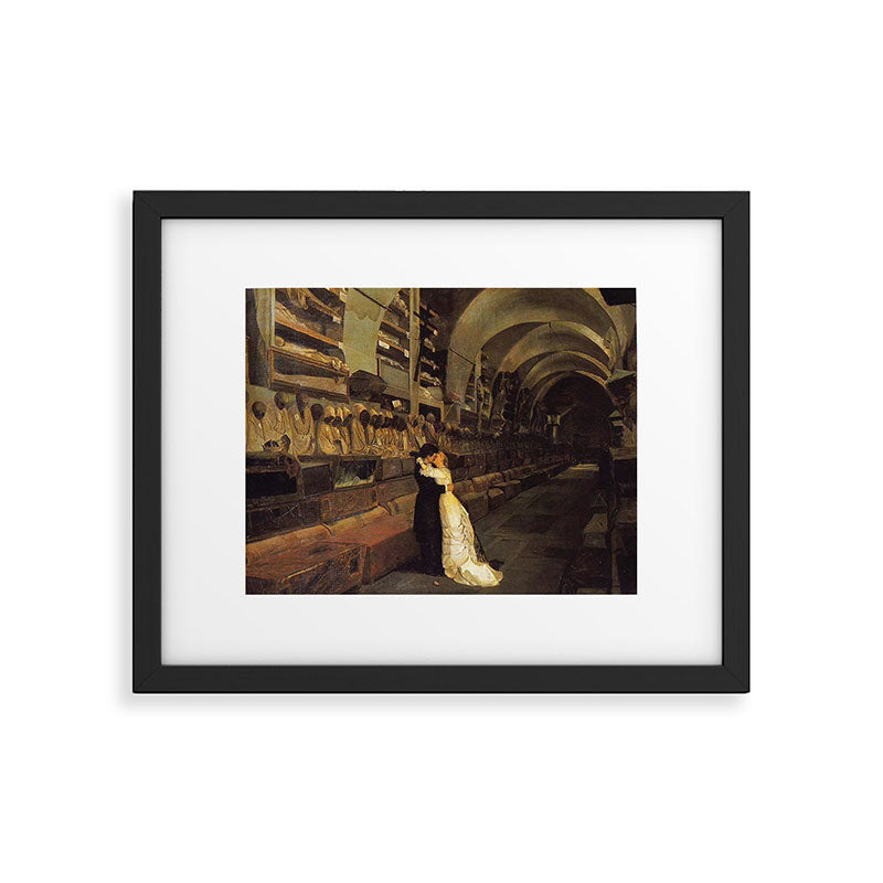  Love and Death Amore e morte - Calcedonio Reina Framed Art Print Gallery Image 5