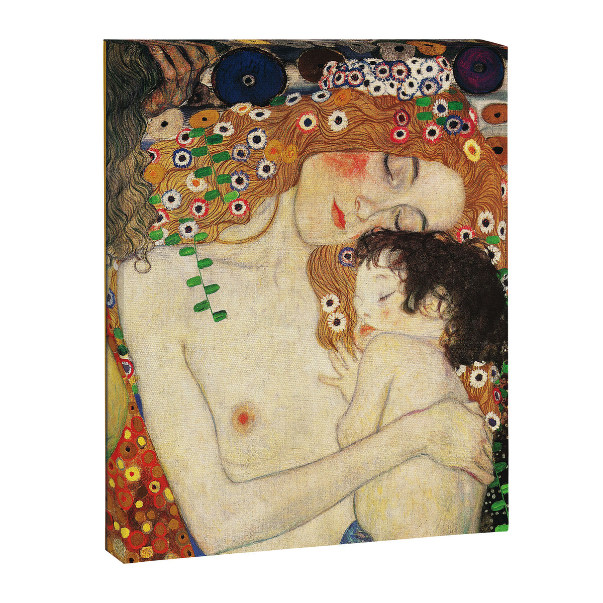Mother and Baby - Gustav Klimt Canvas Print Gallery Image 6