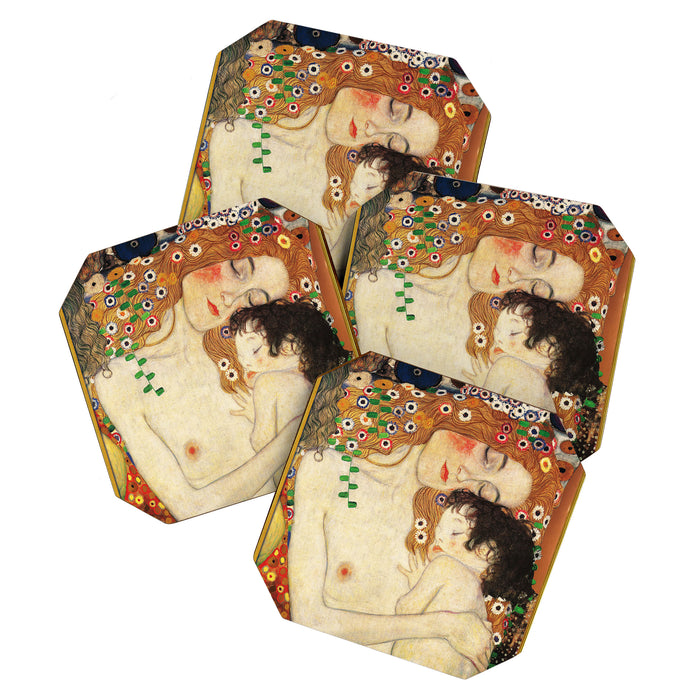 Mother and Baby - Gustav Klimt Coaster Gallery Image 1