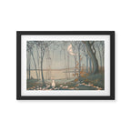 Rabbit in the forest Framed Art Print Gallery Image 2