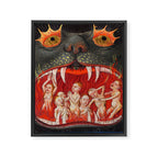 The mouth of Hell medieval art Framed Canvas Print Gallery Image 8