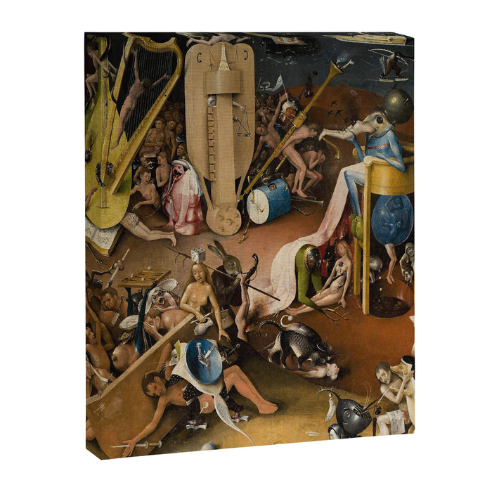 Visions of Hell by Heironymus Bosch Canvas Print Gallery Image 1
