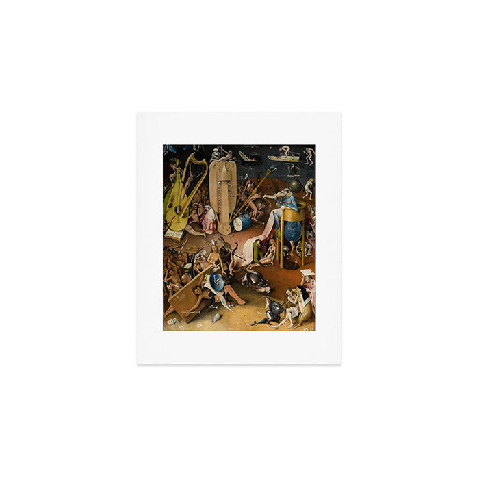 Visions of Hell by Heironymus Bosch Art Print Gallery Image 1