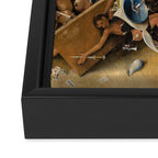 Visions of Hell by Heironymus Bosch Framed Canvas Print Gallery Image 3