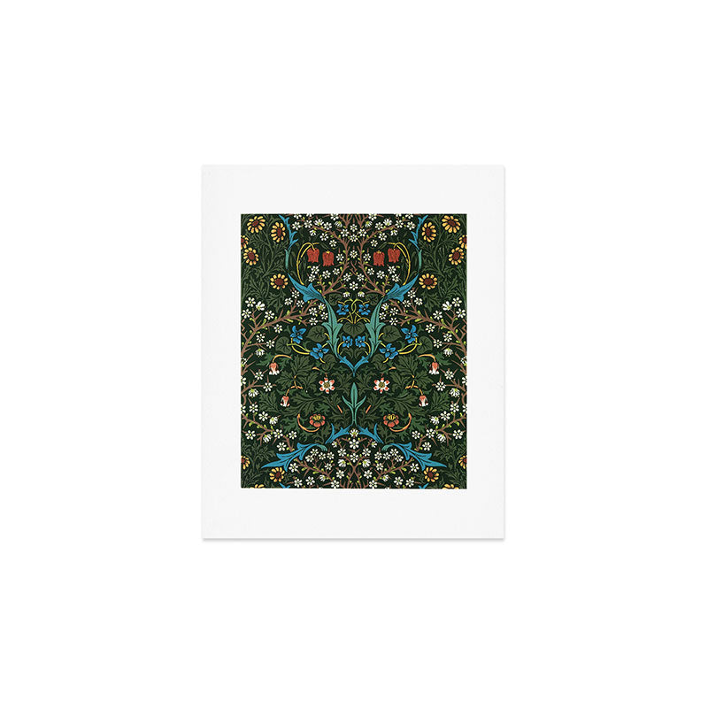 William Morris floral print Art Print Gallery Image 1