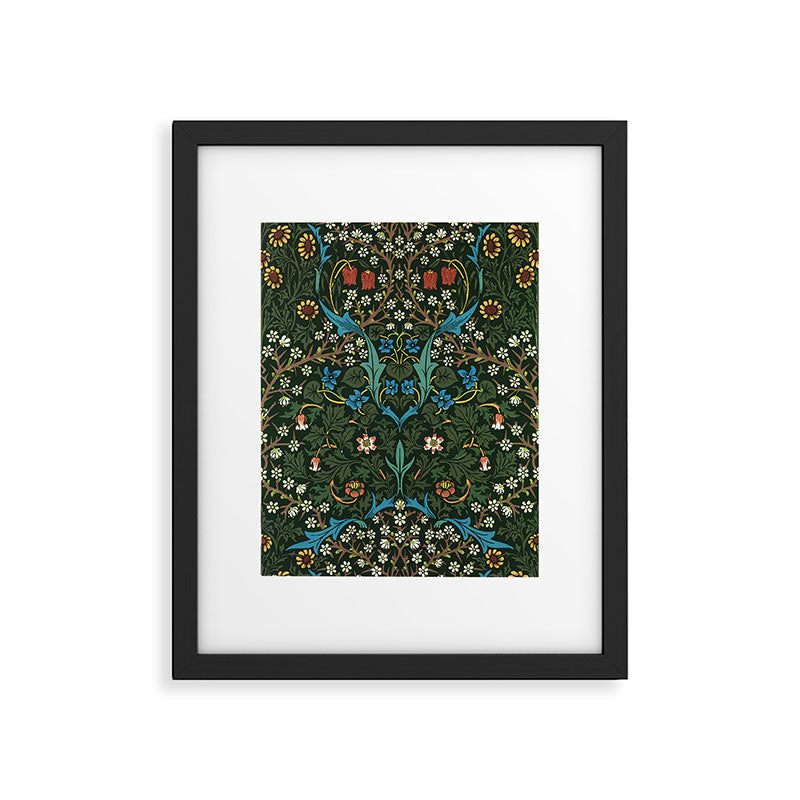 William Morris floral print Framed Art Print Gallery Image 5