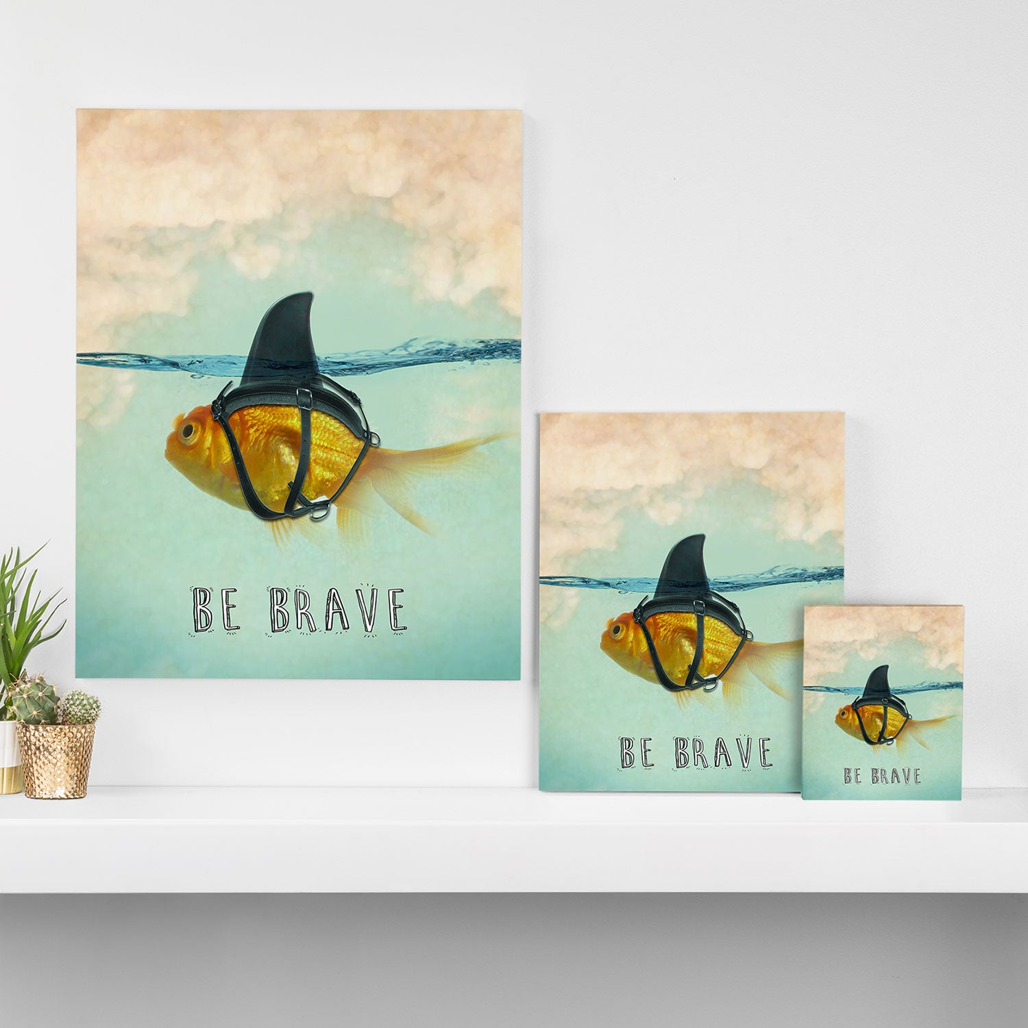 Be Brave - Brilliant Disguise Canvas Print Gallery Image 3