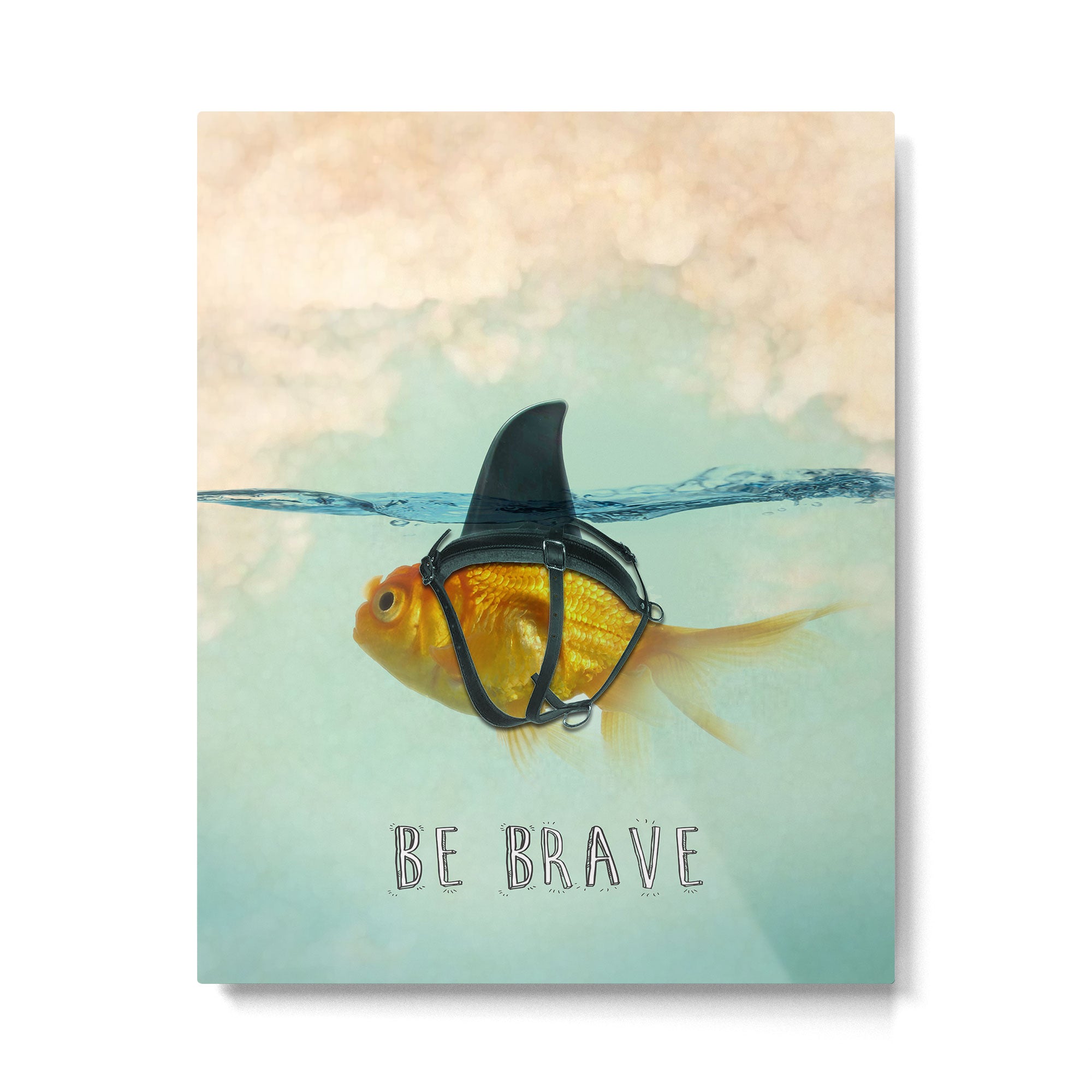 Be Brave - Brilliant Disguise Metal Print Gallery Image 6
