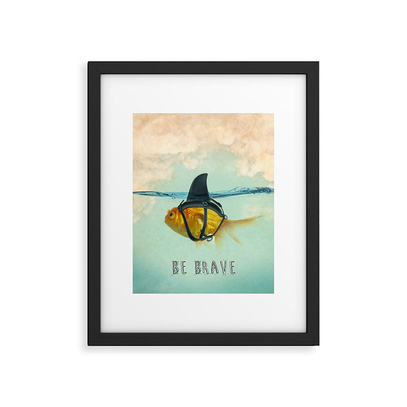 Be Brave - Brilliant Disguise Framed Art Print Gallery Image 6