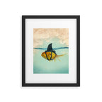 Brilliant DISGUISE - Goldfish with a Shark Fin Framed Art Print Gallery Image 6