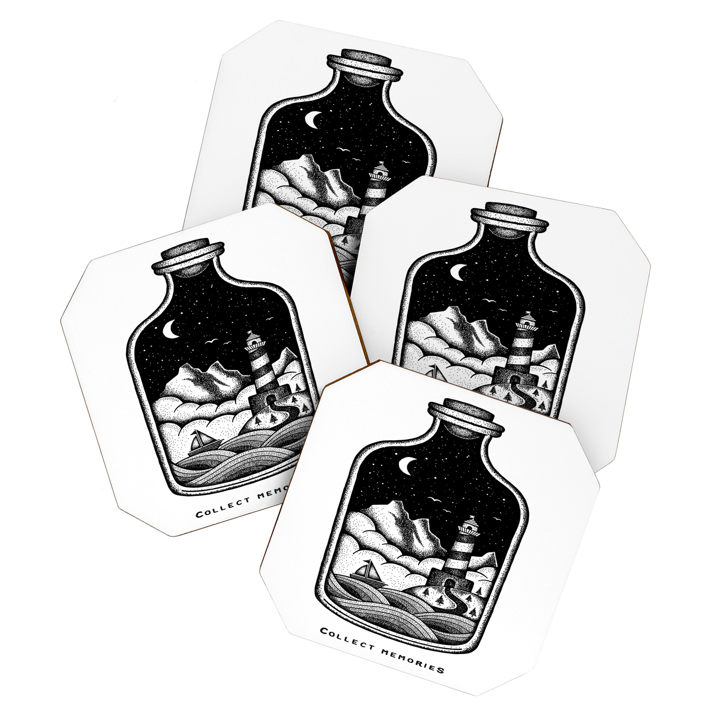 COLLECT MEMORIES Coaster Gallery Image 1