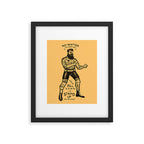 STAND UP AND TRY AGAIN Framed Art Print Gallery Image 5