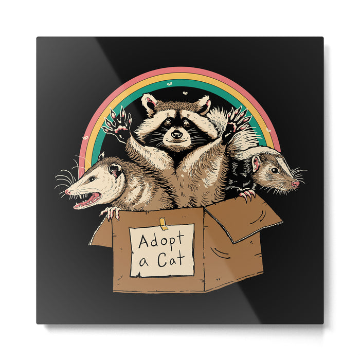 Adopt Forbidden Cats Metal Print Gallery Image 1