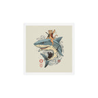 Cat Shark Art Print Gallery Image 1