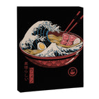 Great Ramen Wave Canvas Print Gallery Image 8