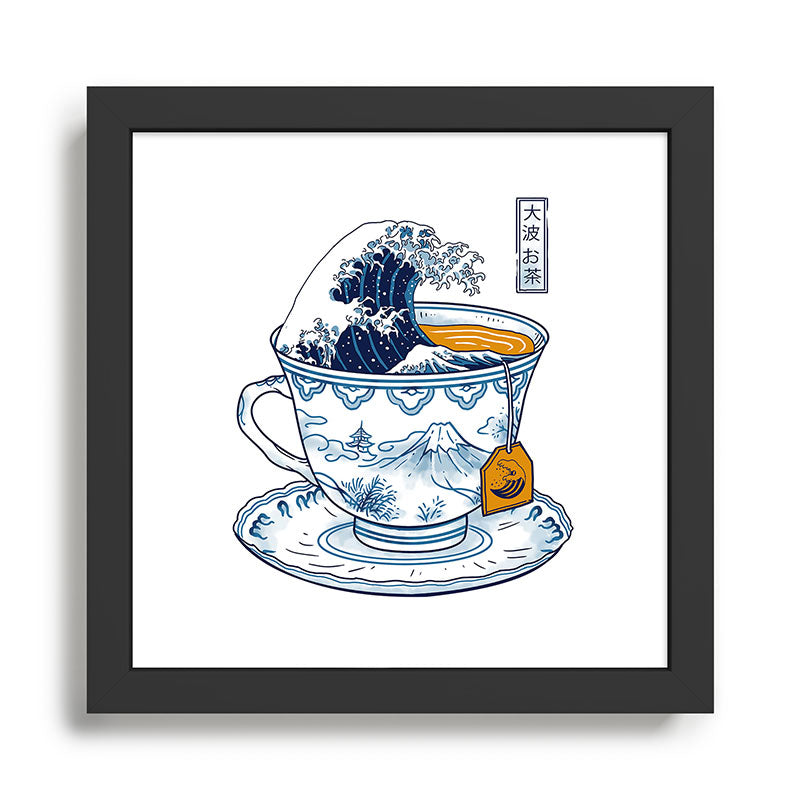 The Great Kanagawa Tee Framed Art Print Gallery Image 1