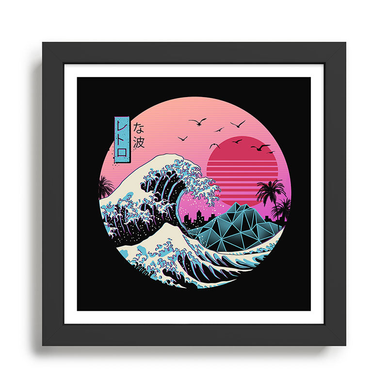 The Great Retro Wave Framed Art Print Gallery Image 1