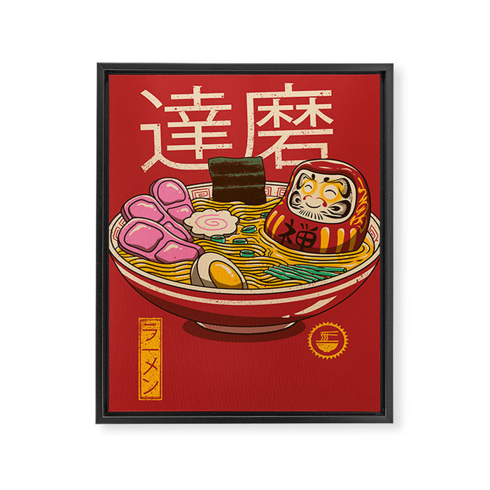 Zen Ramen Framed Canvas Print Gallery Image 1