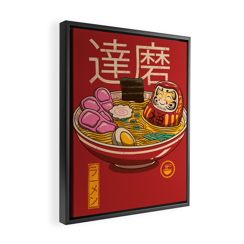 Zen Ramen Framed Canvas Print Gallery Image 2