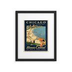 Vintage poster - Chicago Framed Art Print Gallery Image 5