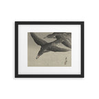 Crows in the snow Framed Art Print Gallery Image 6