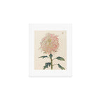 Japanese Chrysanthemum Woodblock Print #5 Art Print Gallery Image 1