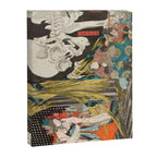 Takiyasha the Witch and the Skeleton Spectre, Utagawa Kuniyoshi, 1844 Canvas Print Gallery Image 6