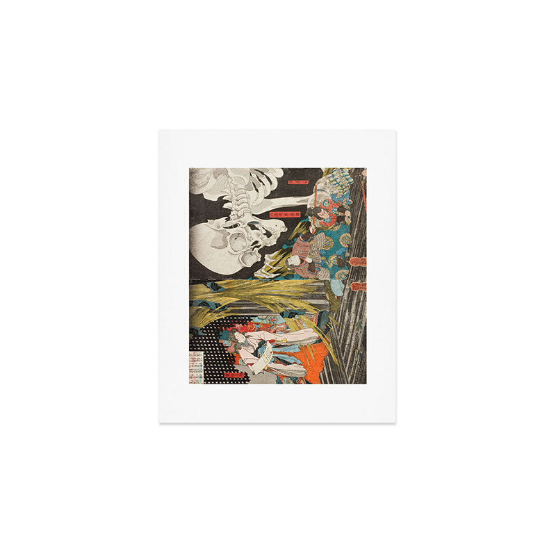 Takiyasha the Witch and the Skeleton Spectre, Utagawa Kuniyoshi, 1844 Art Print Gallery Image 1