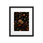 Dark Moody Baroque Midnight Garden Framed Art Print Gallery Image 6