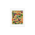 Exotic Sunny Vintage Passionflower Garden Art Print Gallery Image 1