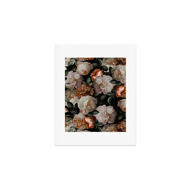 Golden Jan Davidsz. de Heem Roses Art Print Gallery Image 1