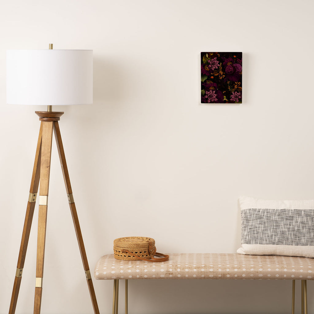 Magical Vintage Night Garden Canvas Print Gallery Image 2