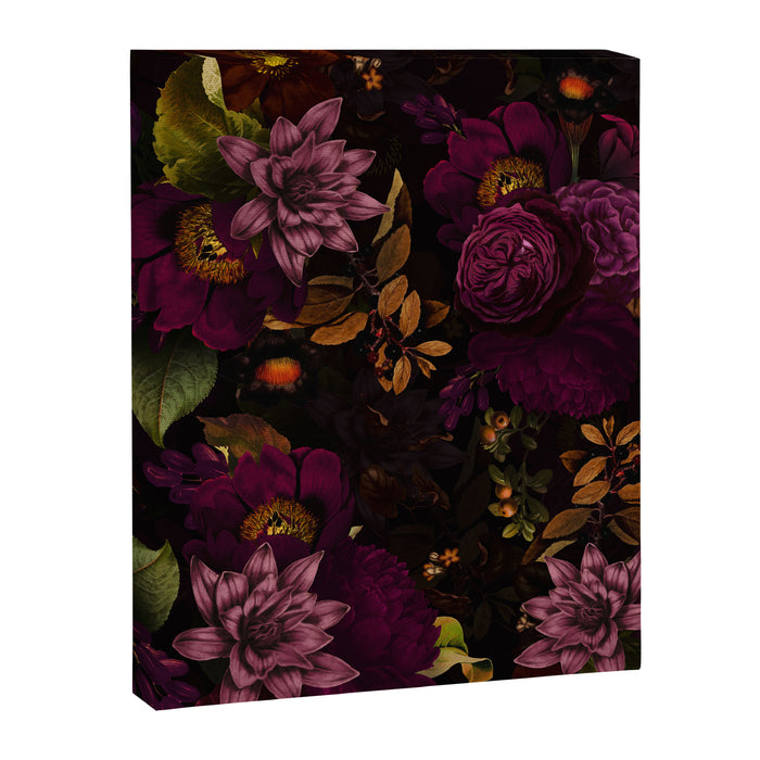 Magical Vintage Night Garden Canvas Print Gallery Image 1