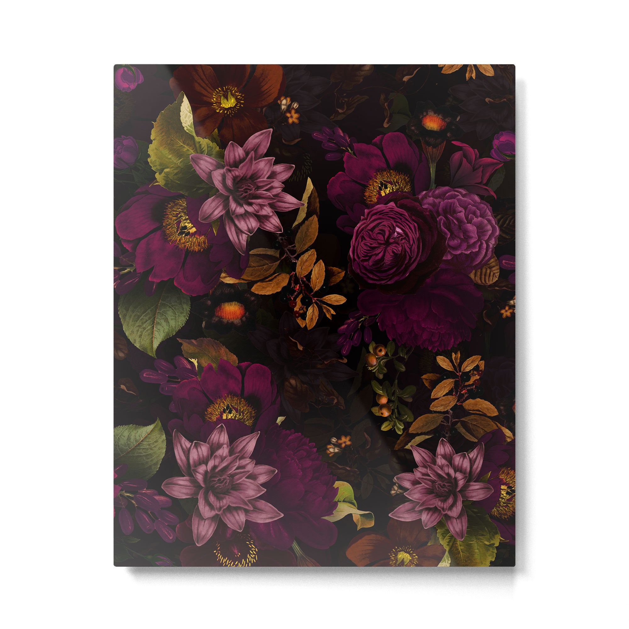 Magical Vintage Night Garden Metal Print Gallery Image 6