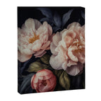 Moody Vintage Dark Baroque Florals  Canvas Print Gallery Image 6