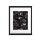 Mystic Moon Night Roses Botanical Flower Garden Framed Art Print Gallery Image 6
