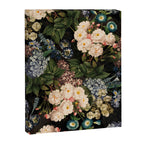 Mystic Vintage Midnight Rose Garden Canvas Print Gallery Image 8