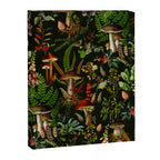 Vintage Mysterious Mushroom Night Forest Botanical Garden Canvas Print Gallery Image 8