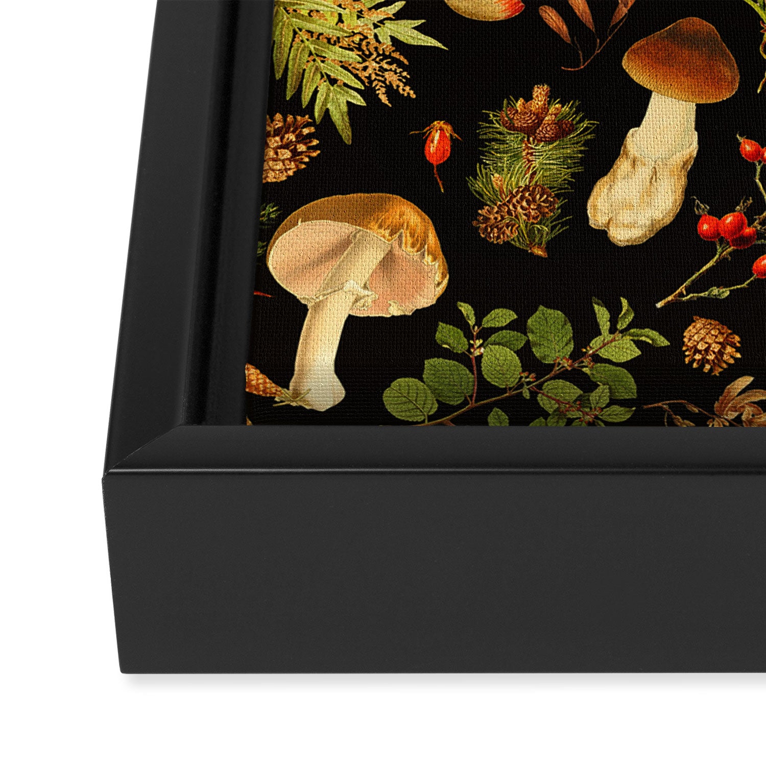 Vintage & Shabby Chic - Autumn Harvest Black Framed Canvas Print Gallery Image 3