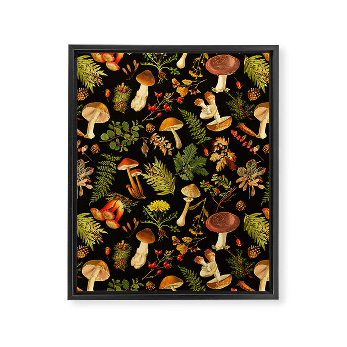 Vintage & Shabby Chic - Autumn Harvest Black Framed Canvas Print Gallery Image 1