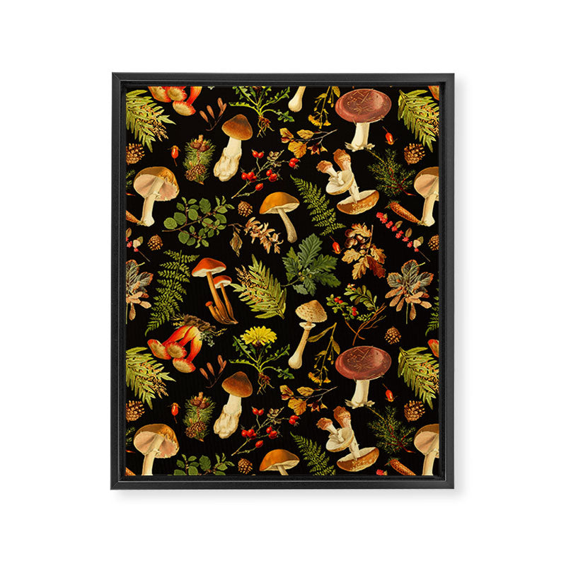 Vintage & Shabby Chic - Autumn Harvest Black Framed Canvas Print Gallery Image 8